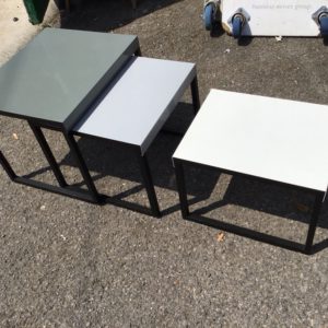 Nest of 3 Tables – . / . / Metal / .