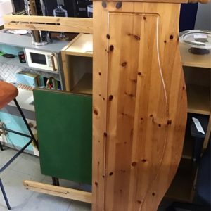 Headboard – . / Double / Wood / Pine