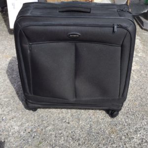 BRICABRAC Samsonite Suitcase – . / Medium / Fabric / Black