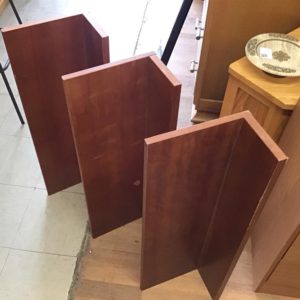 Individual hanging shelves EACH – . / Medium / Wood / Dark Brown