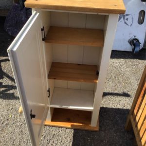 Bathroom Cabinet – . / Small / Wood / White