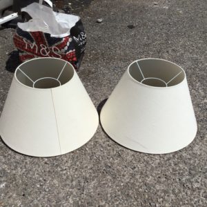 BRICABRAC Lampshade EACH – . / Medium / Fabric / White