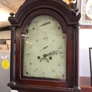 Grandfather Clock – Victorian, Refurbished, Working – . / . / Wood / Dark Brown