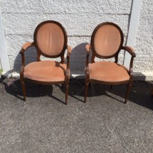 Armchair – . / . / Fabric / Dark Brown
