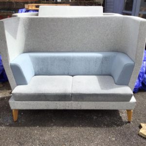 Sofa 2 Seater – . / Large / Fabric / Grey