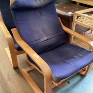 Ikea Armchair – . / . / . / Navy Blue