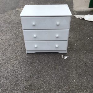 Chest Of Drawers Small (3 Drawers Or Fewer) – . / . / Composite / White