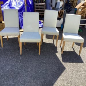 Chair Dining/ Kitchen – IKEA / Single / Fabric / Grey