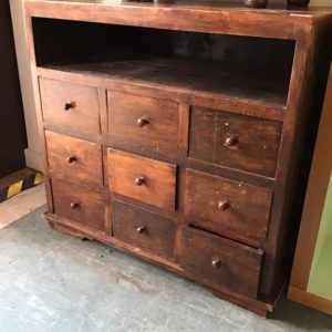Chest Of Drawers Large (4 Drawers+) – . / . / Wood / Dark Brown
