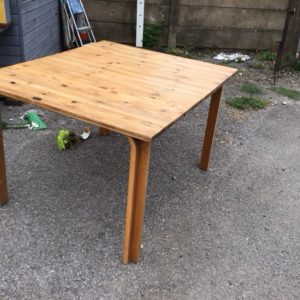 Square Kitchen Table Medium