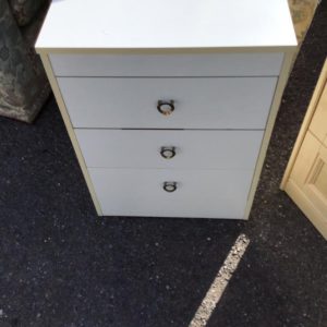 Bedside Cupboard / Table white