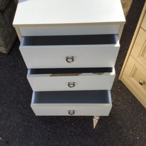 Bedside Cupboard / Table white