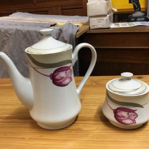 Coffee Pot,  Milk Jug and Sugar Bowl