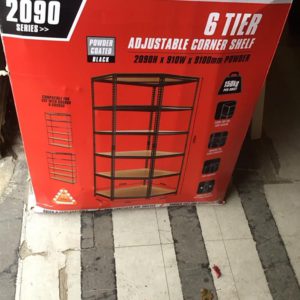 Shelves 6 TIER  in Box – . / Large / . / Black