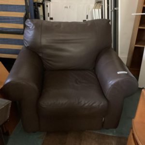 Armchair – . / . / Leather / Dark Brown