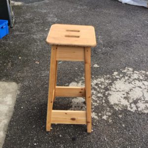 Stool – . / Small / Wood / Pine