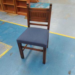 Chair Dining/ Kitchen EACH – . / Medium / Wood / Dark Brown