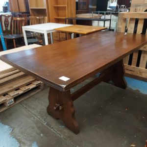 Dining Table Large – . / Large / Wood / Green