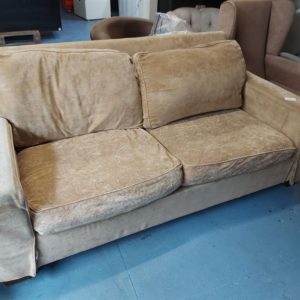 Sofa 2 Seater – . / Medium / Suede / Cream