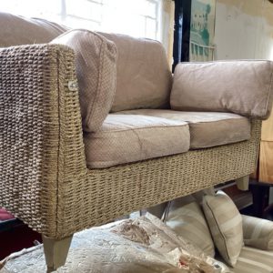 Sofa 2 Seater – . / Medium / Fabric / Beige