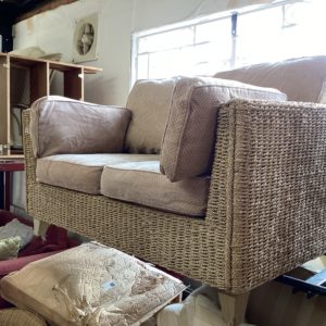 Sofa 2 Seater – . / Medium / Fabric / Beige