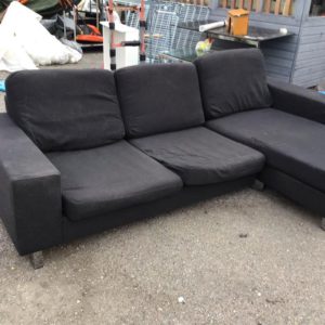 Sofa Corner Unit Small – . / . / . / Black