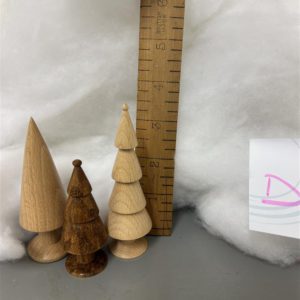 Xmas Trees Miniature Handcrafted D – . / . / Wood / .