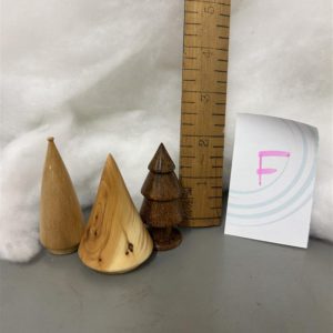 Xmas Trees Miniature Handcrafted F – . / . / Wood / .