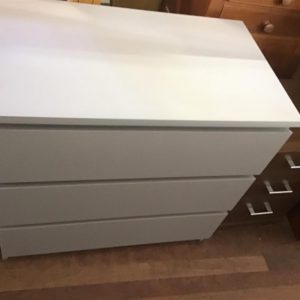 Chest Of Drawers Small (3 Drawers Or Fewer) – . / Small / Wood / Grey