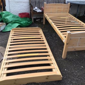 Bed Base Single +trundle