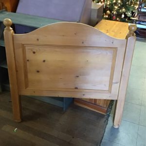 Headboard Wood – . / Double / Wood / Beige