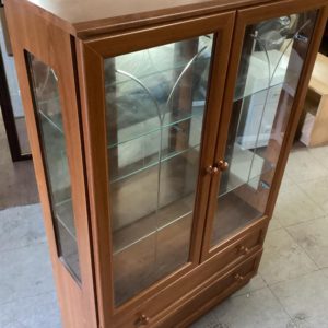 Wall Unit / Display Unit Large – . / Large / Wood / Dark Brown