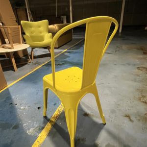 Stool Yellow Metal Breakfast – . / . / Metal / .