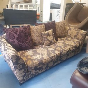 Sofa 3 Seater – . / Large / Fabric / .