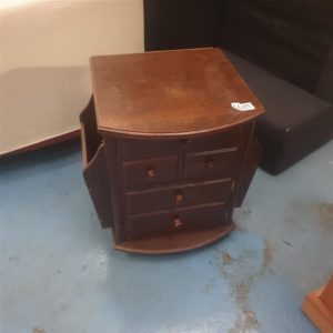 Storage unit – . / Small / Wood / Dark Brown