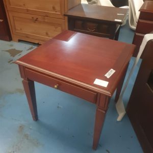 Bedside Cupboard / Table – . / Medium / Wood / Dark Brown