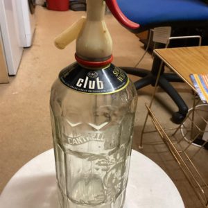 Soda Syphon – Etched -Cantrell & Cochrane