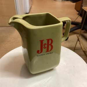 Water Jug – Ceramic – J& B Scotch Whisky