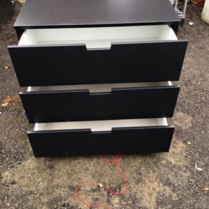 Chest Of Drawers Small (3 Drawers Or Fewer) – . / Medium / Composite / Black