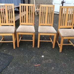 Chair Dining/ Kitchen EACH – . / Small / Wood / Pine