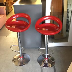 Bar Stool – . / . / Metal / Red