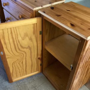 Bedside Cupboard / Table – . / . / Wood / Pine