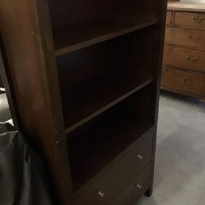 Shelves/Bookcase Large – . / Medium / Wood / Dark Brown