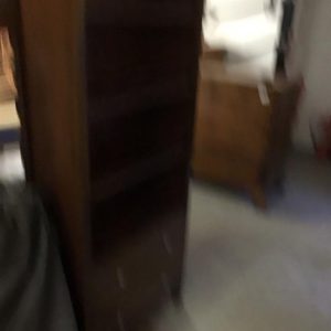 Shelves/Bookcase Large – . / Medium / Wood / Dark Brown