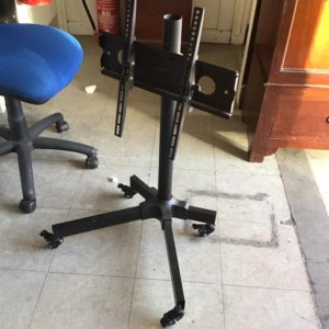 Wheeled Tv stand – . / . / Metal / Black