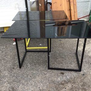 Glass Top Dining Table