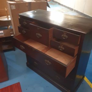 Chest Of Drawers Large (4 Drawers+) – . / Large / Wood / Dark Brown