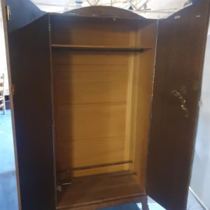 Wardrobe Double – . / . / Wood / Dark Brown