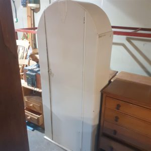 Wardrobe Single – . / Medium / Wood / Cream