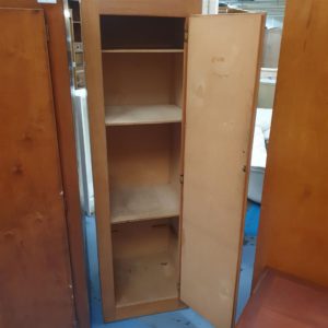 Wardrobe Single – . / Medium / Wood / Dark Brown